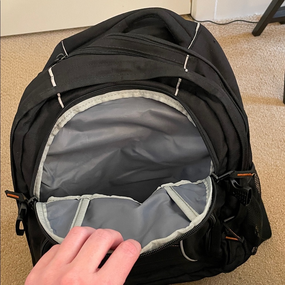 Amazon Basics Black Backpack; So Many Compartment… - image 3